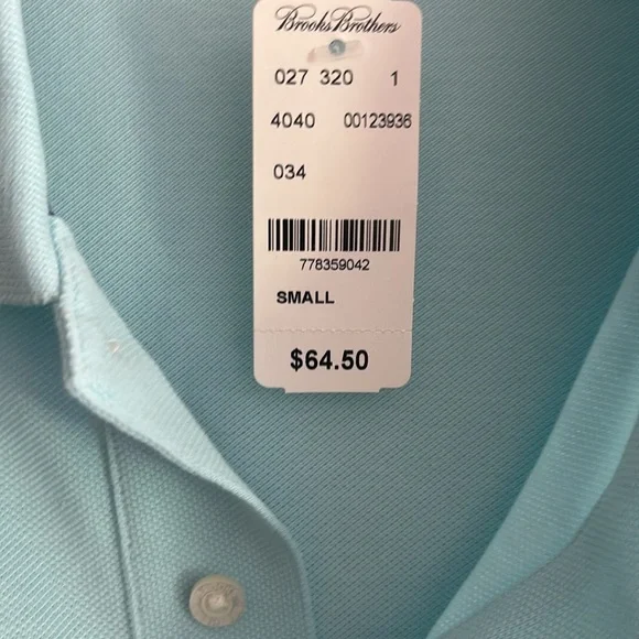 NWT Brooks Brothers Polo Shirt - Small - Picture 2 of 5